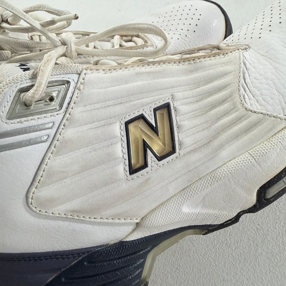 Vintage New Balance 880 Mens White Blue Leather Basketball Shoes Size 10 BB880NV main image 10